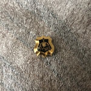 Zeta Tau Alpha ZTA Badge Pin